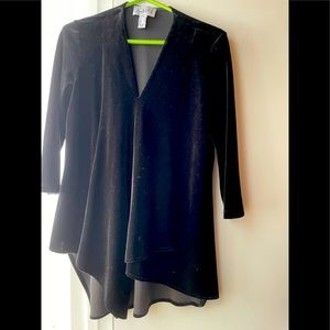 Velvet tunic- Joseph ribkoff - stretchy
